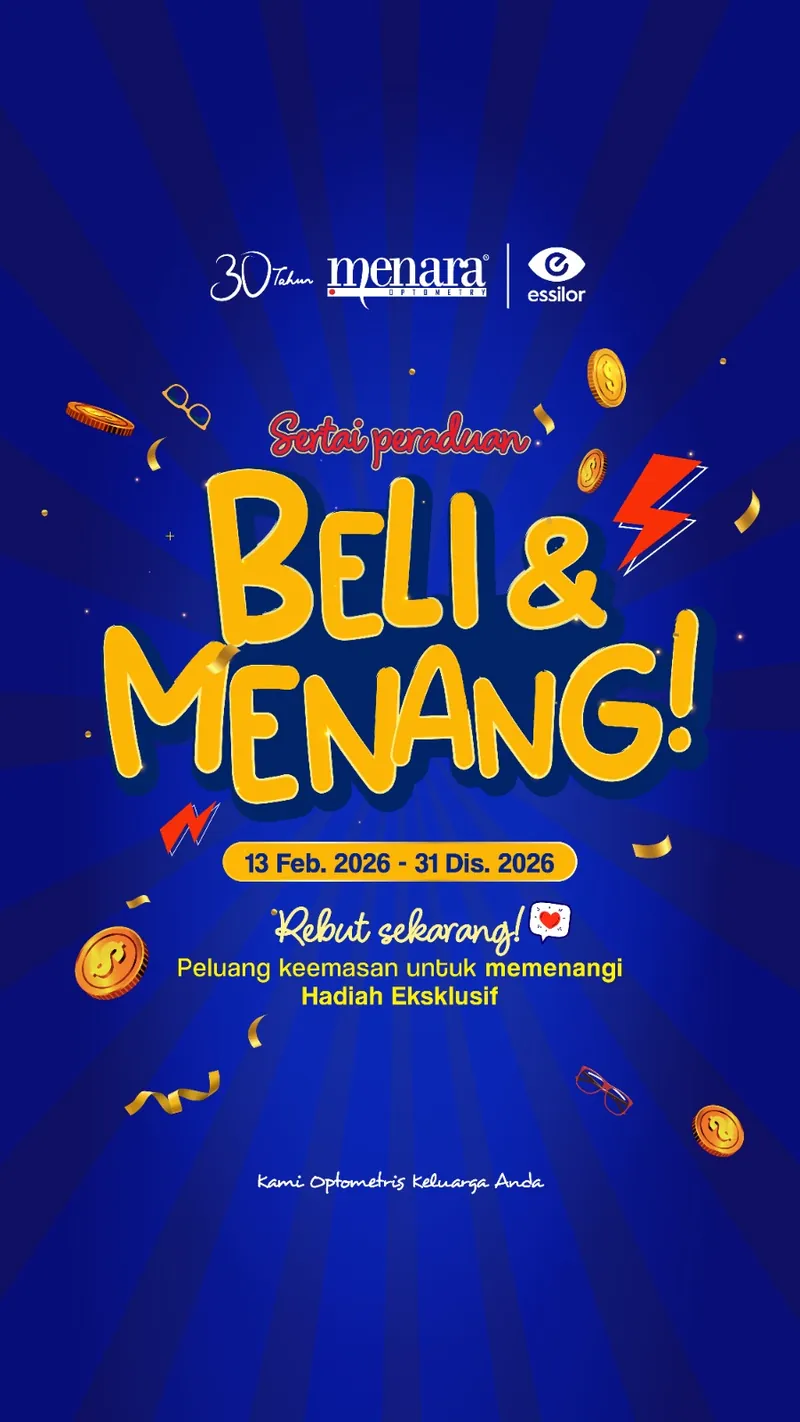 Peraduan Beli & Menang — Menara Optometry x Essilor